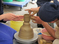 大谷焼の陶芸体験