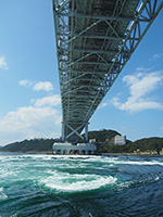 鳴門海峡の渦潮